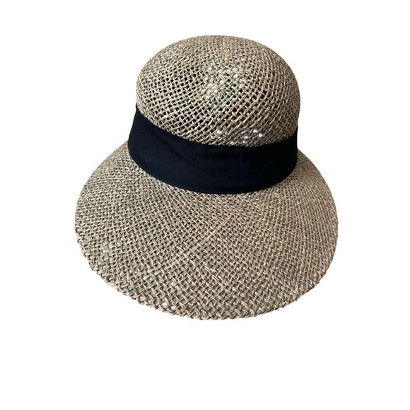 NWOT - SCALA Wide brim Sun Hat,  Large, wide brim, stretchy fit - Picture 1 of 10